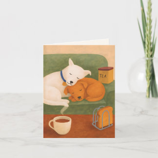 Wedding Anniversary Dog lover card Kaart