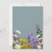 Wedding Anniversary Invitations Kaart (Achterkant)