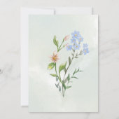 Wedding Anniversary Invitations  Kaart (Achterkant)