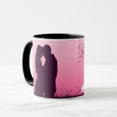 Wedding, Anniversary Mug | Romantic Valentine Gift Mok (Voorkant links)