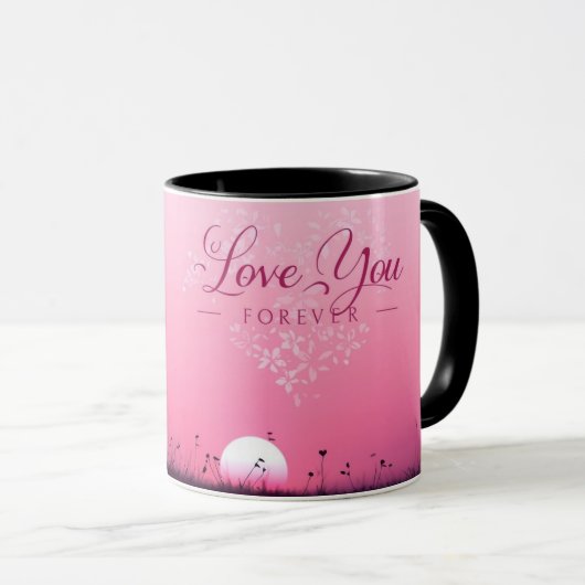 Wedding, Anniversary Mug | Romantic Valentine Gift Mok (Voorkant rechts)