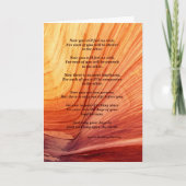 Wedding Apache Blessing voelt geen regen in v2 Kaart (Voorkant)