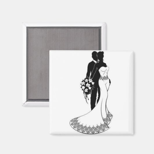 Wedding apolonija magneet (Voorkant / Achterkant)