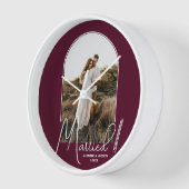 Wedding Arch Photo Burgundy (Hoek)