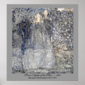 Wedding Art Nouveau Silver Apples MacDonald 1912 Poster (Voorkant)