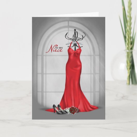 Wedding Attendant Request for Niece (Voorkant)