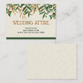 Wedding Attire Informatiekaartje (Voorkant / Achterkant)
