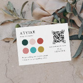 Wedding Attire | QR-code Scanbehuizing Kaart