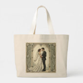 Wedding Bag Grote Tote Bag (Achterkant)