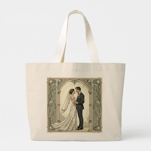 Wedding Bag Grote Tote Bag (Achterkant)