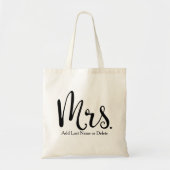 Wedding Bag voor Bride Tas Budget Canvas Canvas ta (Voorkant)