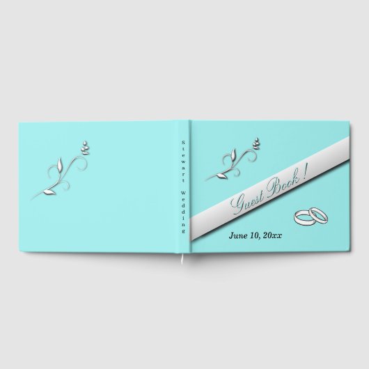 Wedding Bands Aqua Wedding Gastenboek (Volledig)
