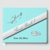 Wedding Bands Aqua Wedding Gastenboek (Voorkant)