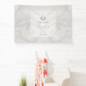 Wedding Banner Custom Dolphin Theme (Insitu)