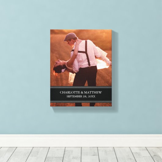 WEDDING BANNER | WEDING CANVAS (Insitu (Houten vloer))