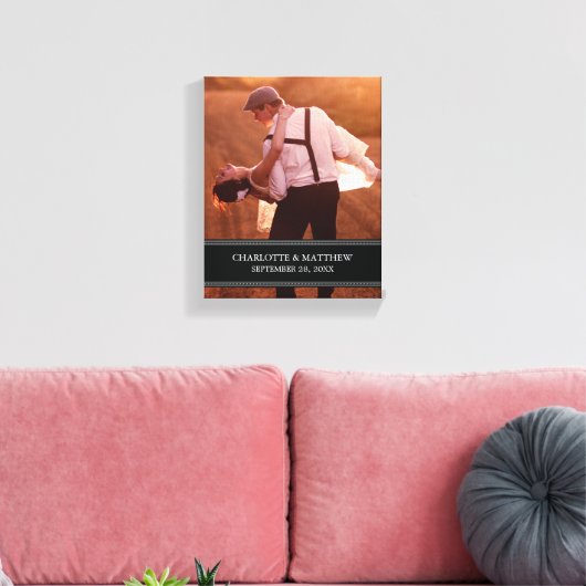 WEDDING BANNER | WEDING CANVAS (Insitu (Woonkamer))