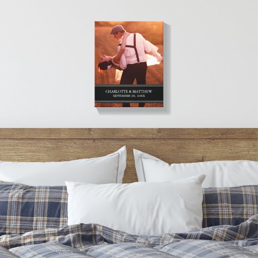 WEDDING BANNER | WEDING CANVAS (Insitu (Slaapkamer))