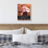 WEDDING BANNER | WEDING CANVAS AFDRUK (Insitu (Slaapkamer))