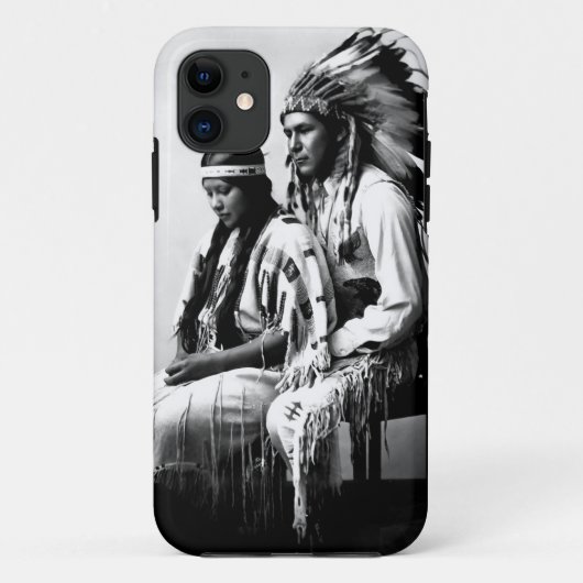 Wedding Bannock Indianen Case-Mate iPhone Case (Achterkant)