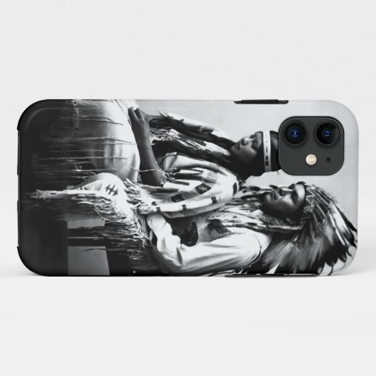 Wedding Bannock Indianen Case-Mate iPhone Case (Achterkant (horizontaal))