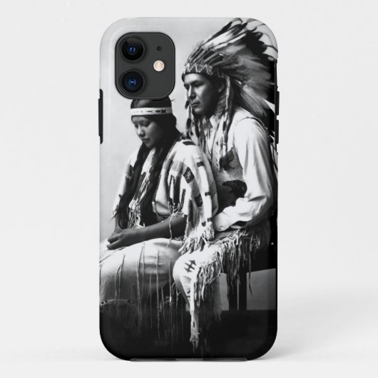 Wedding Bannock Indianen Case-Mate iPhone Case (Achterkant)