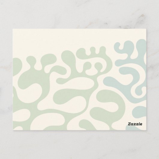 Wedding Barbecue Waterverf- Save the Date Briefkaart (Achterkant)