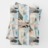 Wedding Beach Couple Inpakpapier Vel (In situ)