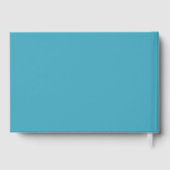 Wedding Beach Hearts With Names Gastenboek (Achterkant)