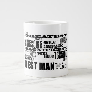 Wedding Bedankt Beste mannen: Beste man Grote Koffiekop
