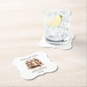 Wedding Bell Coaster Kartonnen Onderzetters (Insitu)