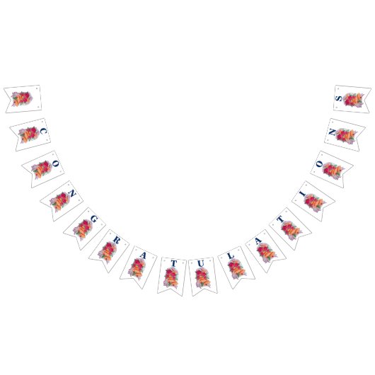 Wedding Bell Gefeliciteerd Bunting Banner (Alle)