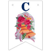 Wedding Bell Gefeliciteerd Bunting Banner (Tweede vlag)