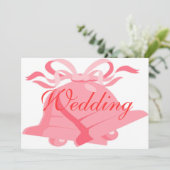 Wedding Bells Invite Kaart (Staand voorkant)