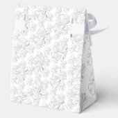 Wedding Bells Repeat  White   Bedankdoosjes (Achterkant)
