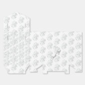 Wedding Bells Repeat  White   Bedankdoosjes (Ongevouwen)