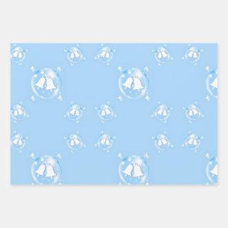 Wedding Bells Wrapping Paper Sheets