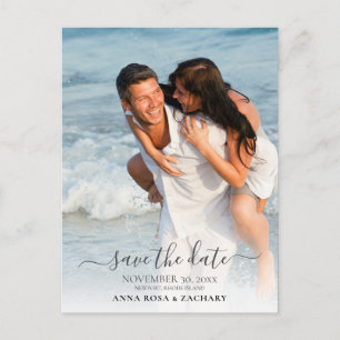 *~* WEDDING BESPAAR DE DATUM - QR Website AR6 Briefkaart