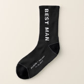Wedding Best Man persoonlijk Sokken (Links - buitenkant)
