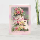 Wedding Best Wishes-customize Kaart (Voorkant)