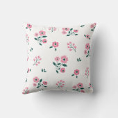 Wedding bestseller rode bloemen achtergrond ontwer kussen (Achterkant)