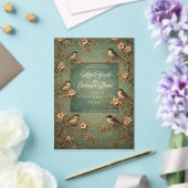 wedding birds acryl uitnodigingen (Insitu (Huwelijk))