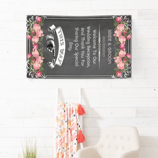 Wedding Blackboard Banner (Insitu)