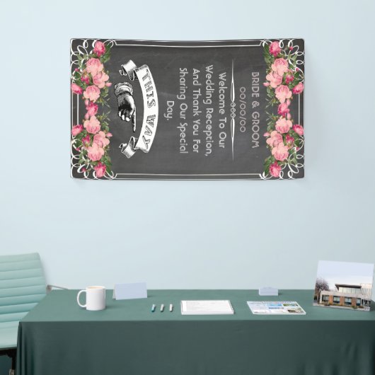 Wedding Blackboard Banner (Beurs)