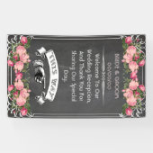 Wedding Blackboard Banner (Horizontaal)