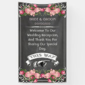 Wedding Blackboard Banner (Verticaal)