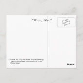 Wedding Bliss Briefkaart (Achterkant)