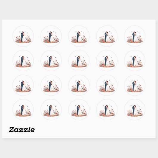 Wedding Bliss Sticker (Vel)