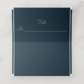 Wedding Bloemen Snuit Kleur Plaats Kaart Plaatskaartje (Binnenkant ongevouwen)