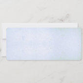 Wedding Boarding Pass- tickets met RSVP Kaart (Achterkant)