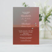 Wedding Boho Chic Teepee Tipi Rehearsal Dinner Kaart (Staand voorkant)